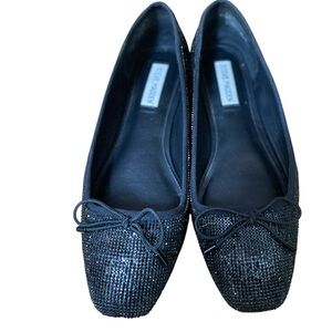 Steve Madden Rhinestone Ballet Flats Size 10M